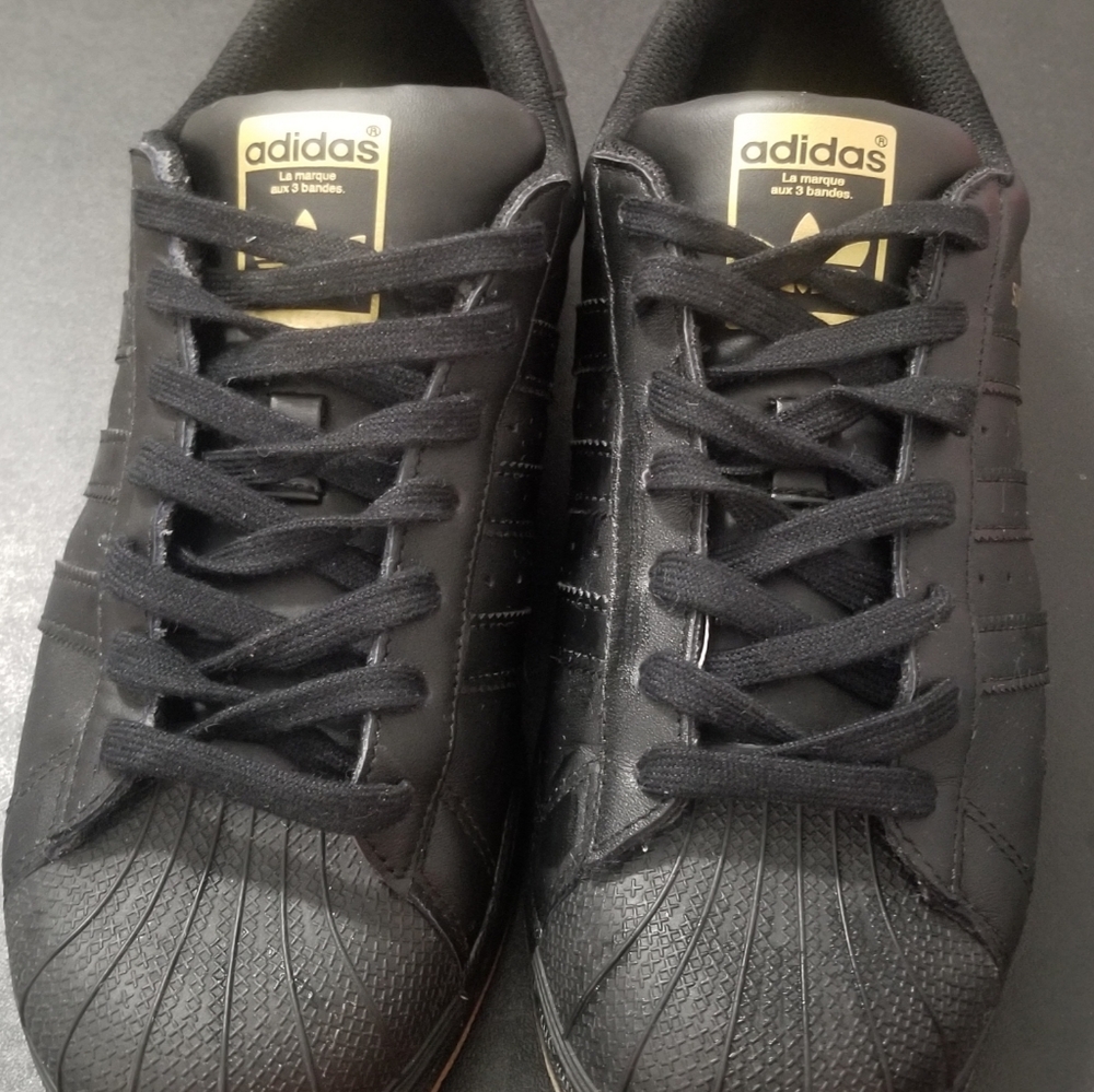 Adidas Superstar - Black Gold